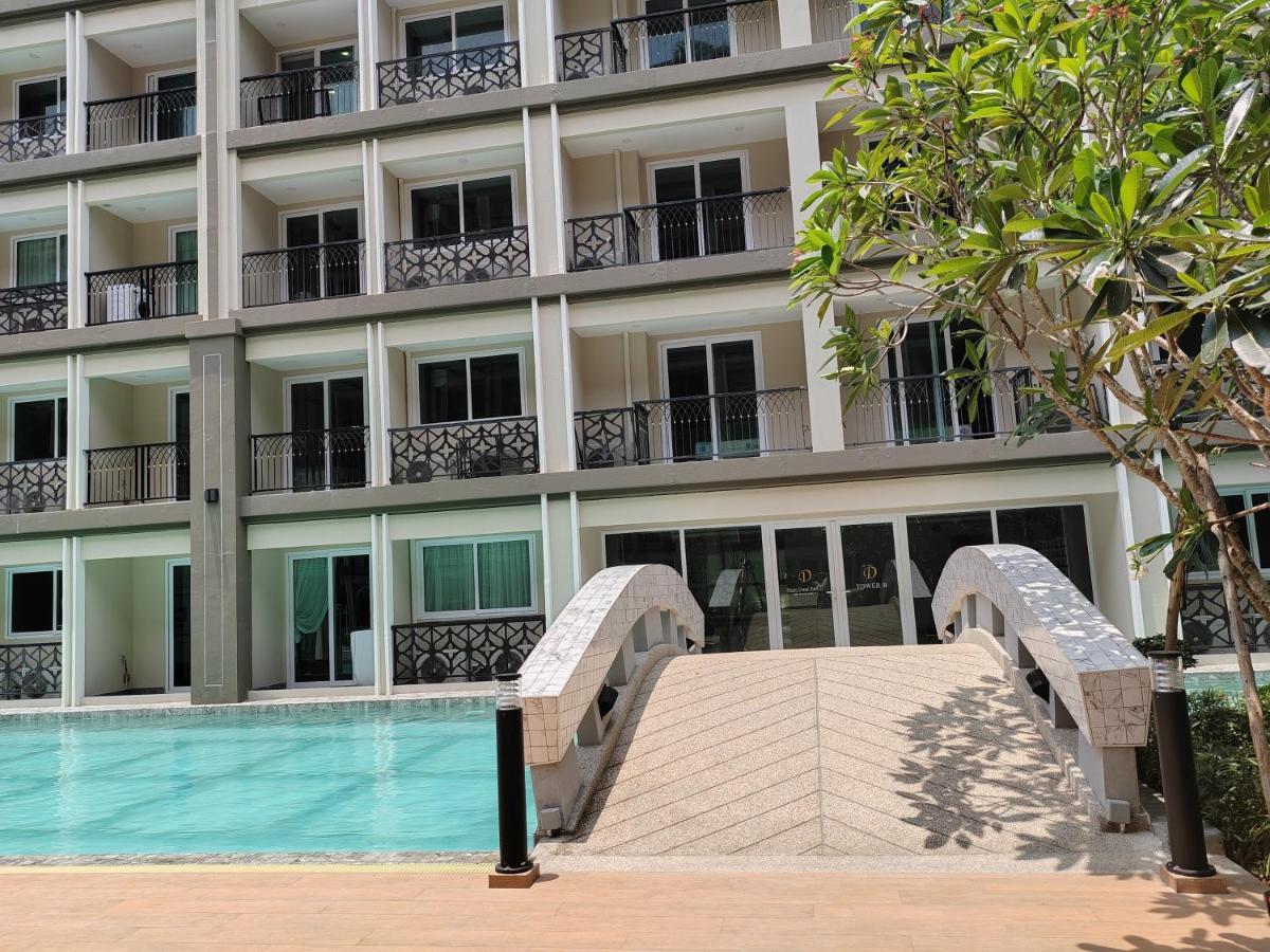 Romantic Beach Apartment芭堤雅水系高档酒店式公寓可做饭 좀티엔 비치 외부 사진